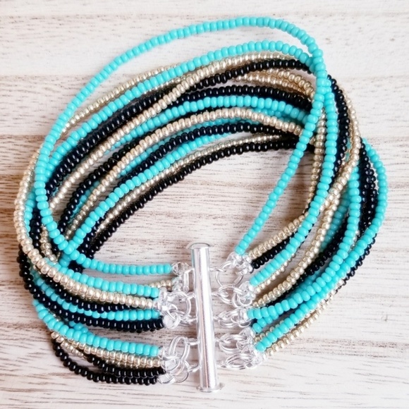 Multi Row Statement Bracelet - Picture 7 of 8